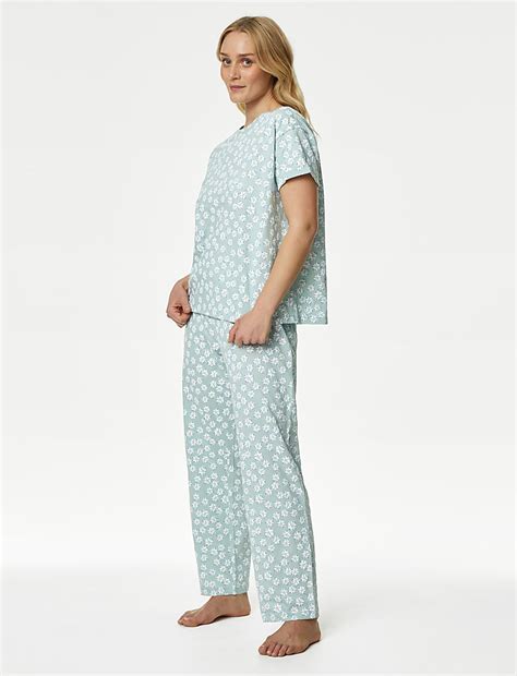 Buy Pure Cotton Pyjama Set at Marks & Spencer