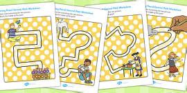 Spring Animal Shape Sorting Worksheet / Worksheet - Twinkl