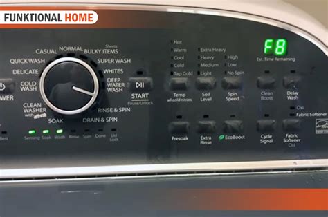 Hitachi Washing Machine F8 Error Code 的图像结果
