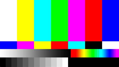 Image result for NTSC Color Test Pattern