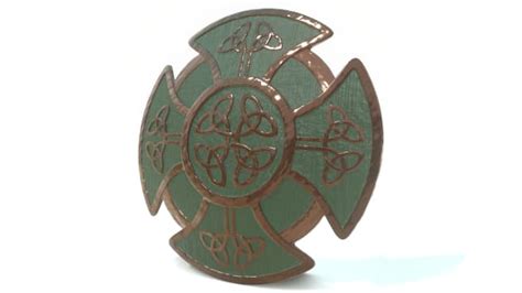 3D Model: Celts - Celtic Round Shield (teacher made)