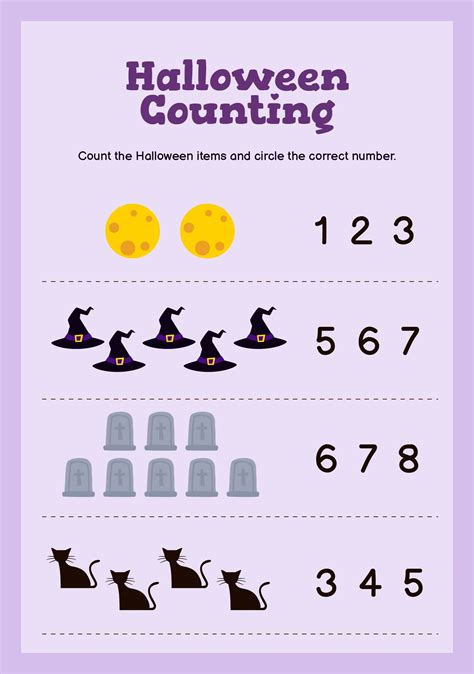 Preschool Halloween Worksheets - 15 Free PDF Printables | Printablee