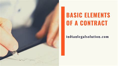 Image result for Basic Elements of a Contract