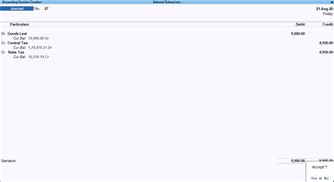 Accounting for Ineligible Input Tax Credit under GST