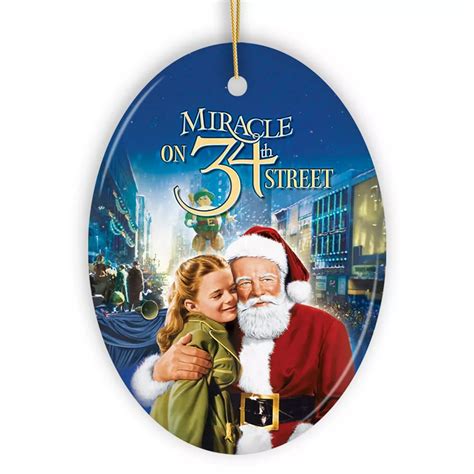 Miracle on 34th Street Christmas Ornament, Nostalgic Classic Movie Gift ...