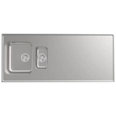 BIM objects - Free download! Worktop sink big + small | BIMobject