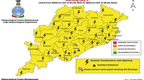 IMD issues yellow warning for thunderstorms with lightning in several ...