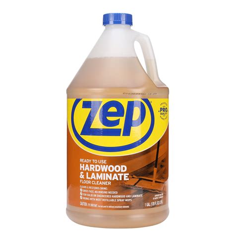 Zep Hardwood And Laminate 128 Fl Oz Hardwood Floor Cleaner