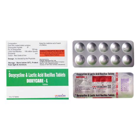DOXYCARE-L Tablets Medico InterContinental Ltd.