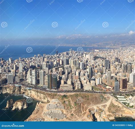 Beirut, Lebanon stock image. Image of lebanese, apartments - 34332805