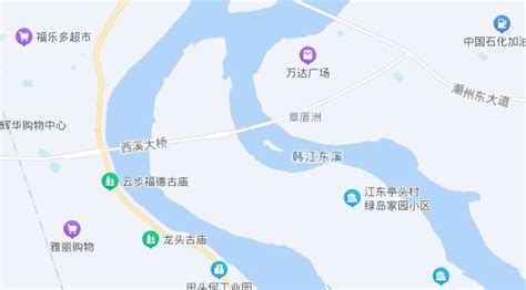 潮州地图高清版大图下载-潮州地图全图可放大版 - 极光下载站
