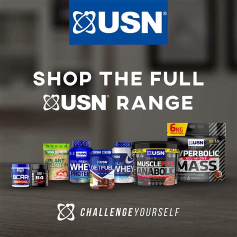 USN Diet Fuel Ultralean Weight Control Meal Replacement Shake Powder ...