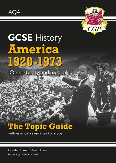 Grade 9-1 GCSE History AQA Topic Guide - America, 1920-1973 ...