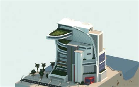 Image result for Futuristic Minecraft School Structure