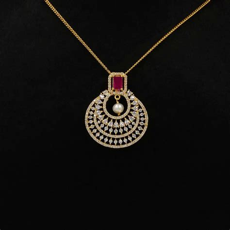 Buy Modern 24k Gold Layered Pendant Designs | Parakkat Jewels