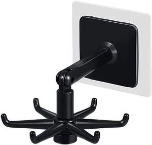 SJK Wall mounting Self Adhesive 360 Degree Rotating Hook for Hanging ...