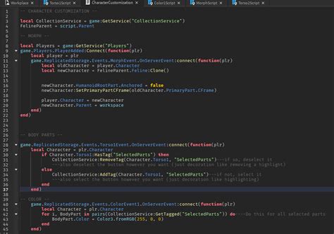 Image result for Change Character Roblox Script