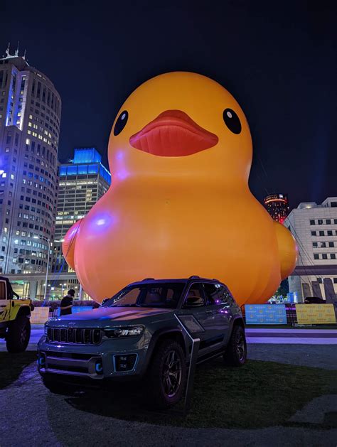 Here's The Story Behind The Huge Jeep Duck That Got Blown Across A ...