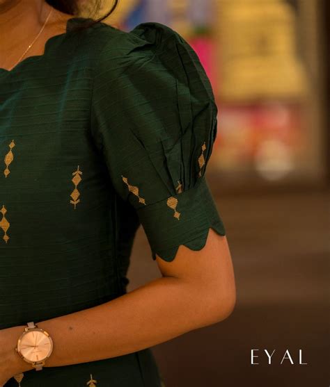 Green raw silk kurta set-1267 – Eyal - The Design Studio