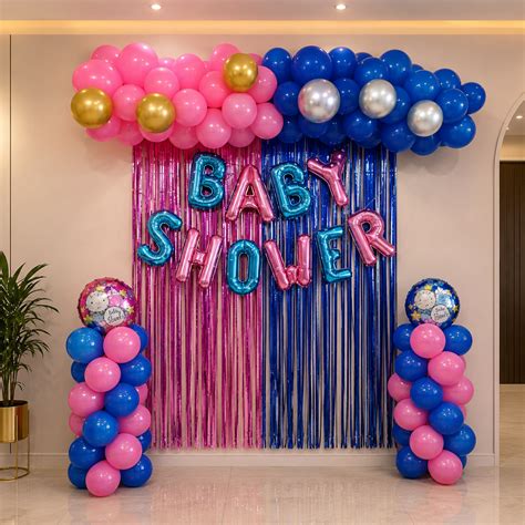 Baby Shower Balloon Decoration at Home | TheBalloonwala – Theballoonwala