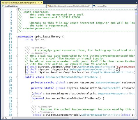 Image result for Visual Studio Resource File Tutorial