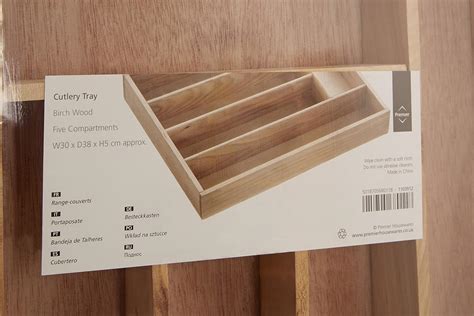 Buy Premier Housewares 5 Compartment Cutlery Tray, 5 x 30 x 38 cm ...