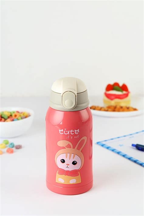 Cello Popup Kids Flask | Stainless Steel Keeps Drinks Cool or hot for ...
