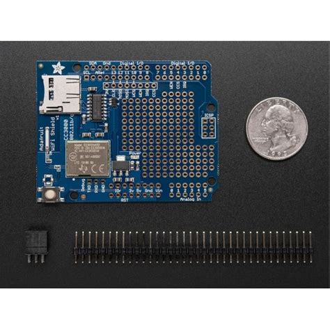 Adafruit HUZZAH CC3000 WiFi Shield with Onboard Antenna at MG Super ...