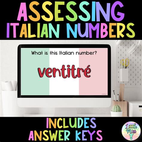 Image result for Italian Worksheets Numbers
