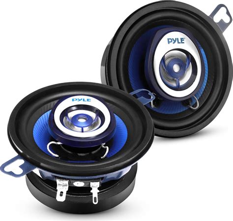 Amazon.com: Pyle Car Three Way Speaker System - Pro 4x10 Inch 300 Watt 4 Ohm Mid Tweeter ...