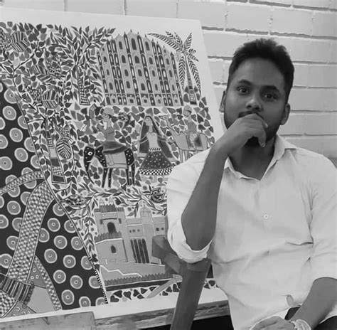Izhar Ansari- Madhubani Artist