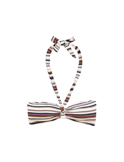 Buy Printed Halterneck Bikini Top at Marks & Spencer