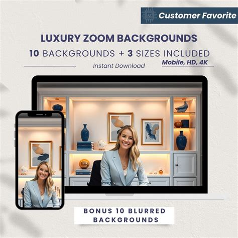 Size Of Zoom Background