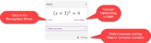 Image result for How to Make Math Line in OneNote