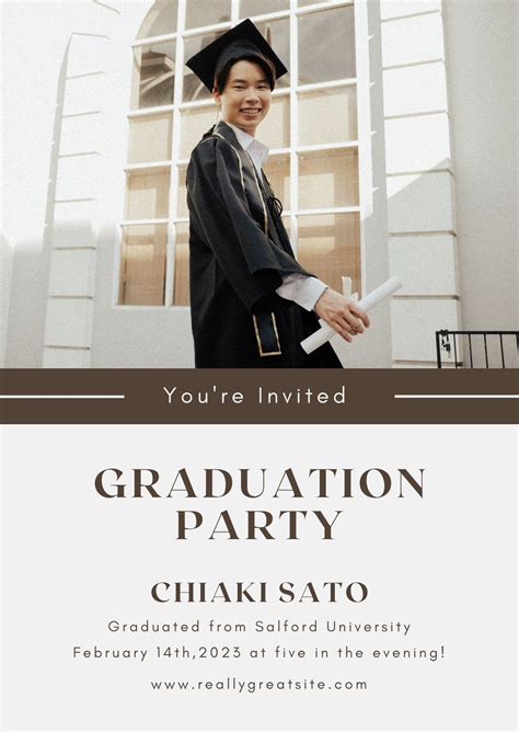 14 Graduation Announcement Designs Examples Examples