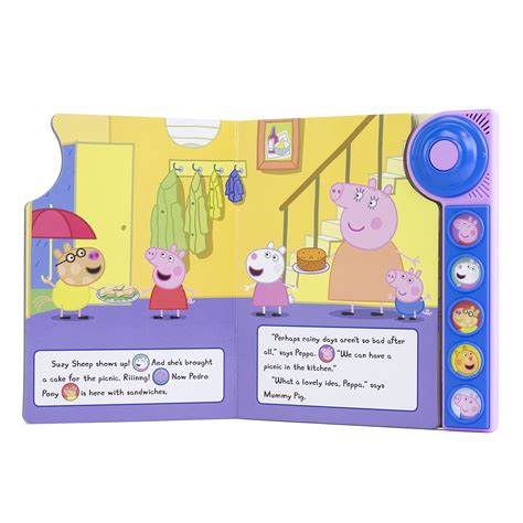 Peppa Pig - Ding! Dong! Let's Play! Doorbell Sound Book - PI Kids (Play ...