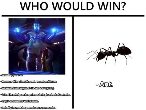 Who would win? - Meme by blackbirdjay :) Memedroid