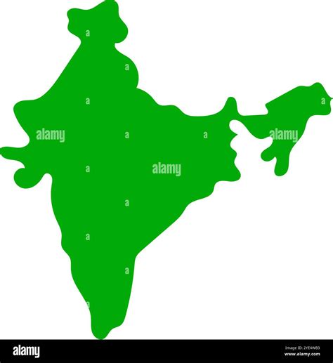 Flat design Indian flag map icon. Editable vector Stock Vector Image & Art - Alamy