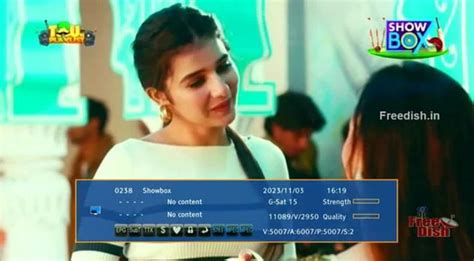 Showbox Hindi Music TV available on Channel Number 7 – Freedish