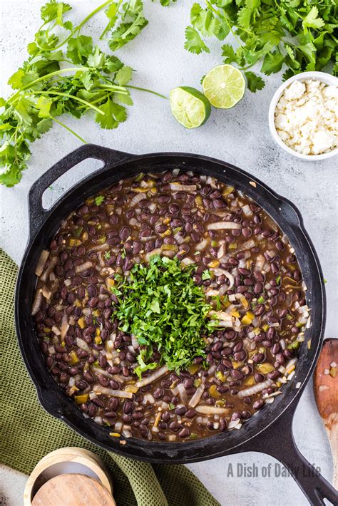 how to make canned black beans taste good - A Dish of Daily Life