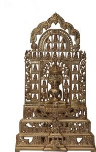 B H A R A T H A A T Brass Metal Mahavir Swami 24 Jain tirthankar ...
