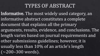 Informative and Indicative Abstract 的图像结果
