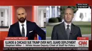 Stephen Miller gets fired up over CNN anchor's challenge: 'You walked ...