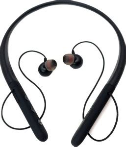 Reborn BATTERY BACKUP HQ Neckband Wireless With Mic Earphones Bluetooth ...
