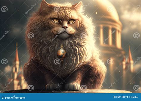 Two Evil Cats Bared Teeth Isolated On The White Vector Illustration ...