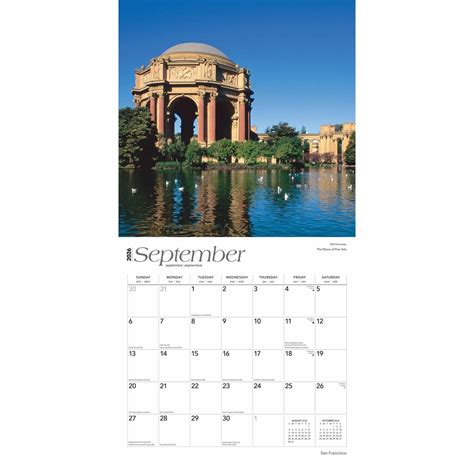 San Francisco Calendar 2026