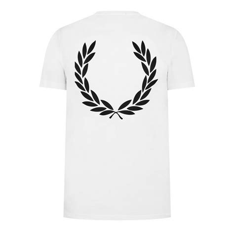 Fred Perry Men's Regular Fit Back Graphic T-Shirt | Sports Direct