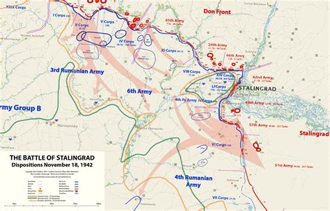 Stalingrad Battle Map