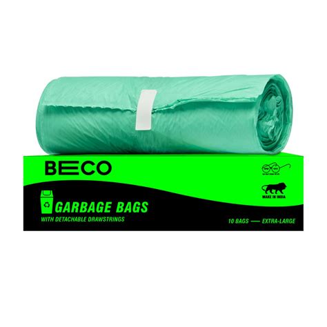 Beco Eco Friendly Garbage Bags for Dustbin | XL 30 X 37 Inches | Pack ...