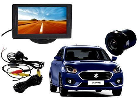 Auto Pearl 2-in-1 LCD Display Indicator Car Reverse Parking Camera with ...